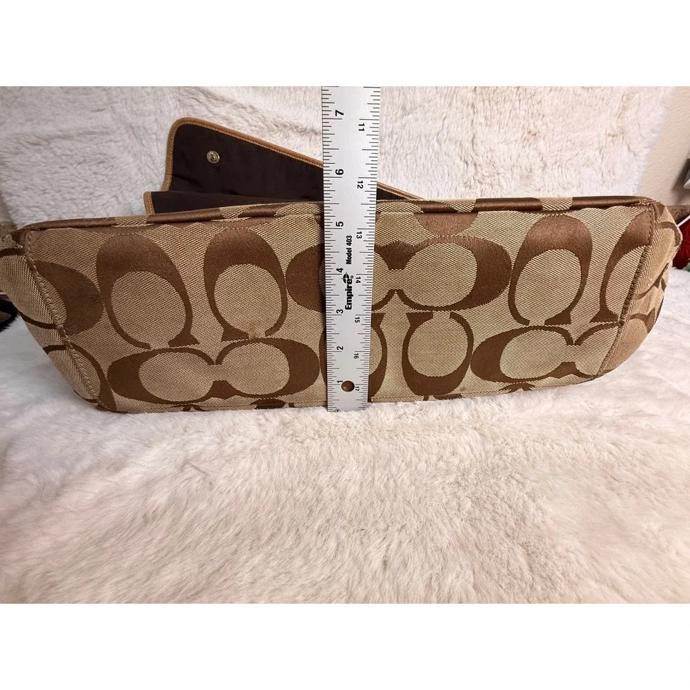 Coach signature jacquard